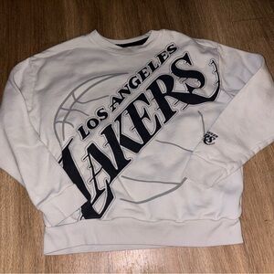 Hollister x NBA Los Angeles Lakers crewneck sweatshirt large